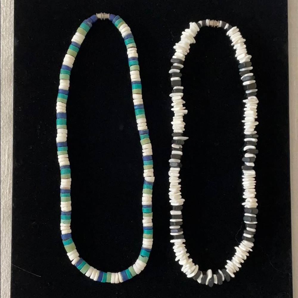 Two Shell Bead Necklaces